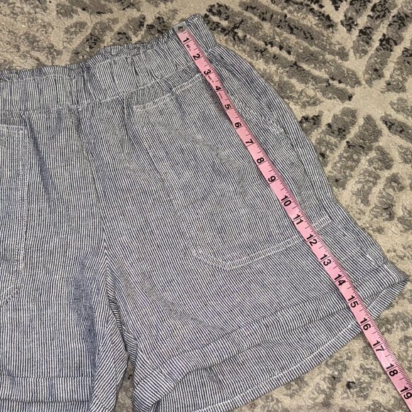 Costco Shorts Briggs Women Medium Black Orange Stripes - Picture 11 of 13